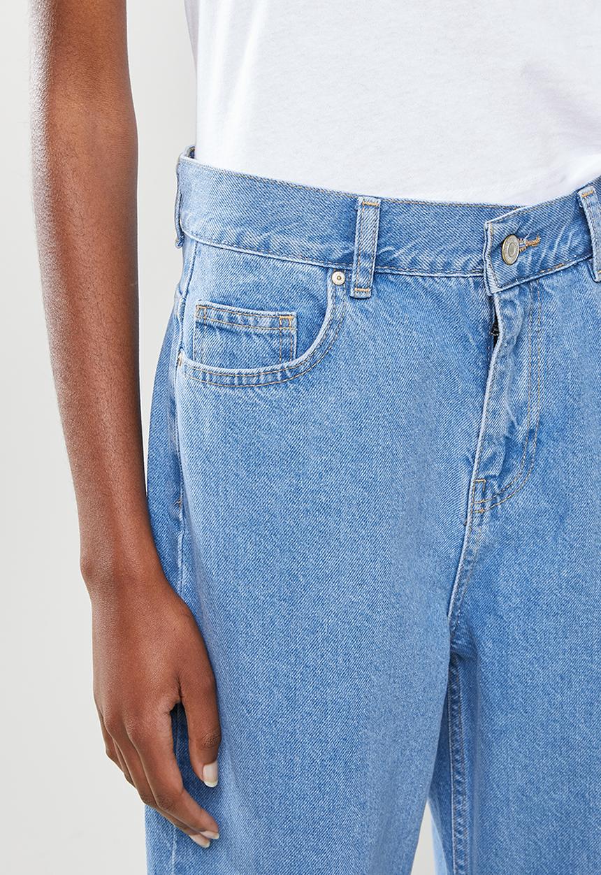 Trendyol - Wide leg jeans - light blue