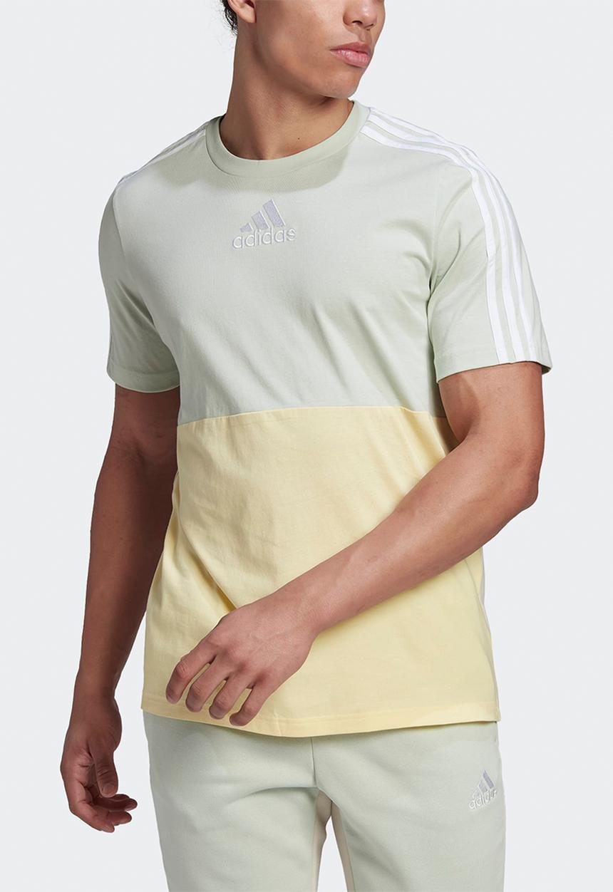 adidas Performance - Essentials Colorblock Tee - multi