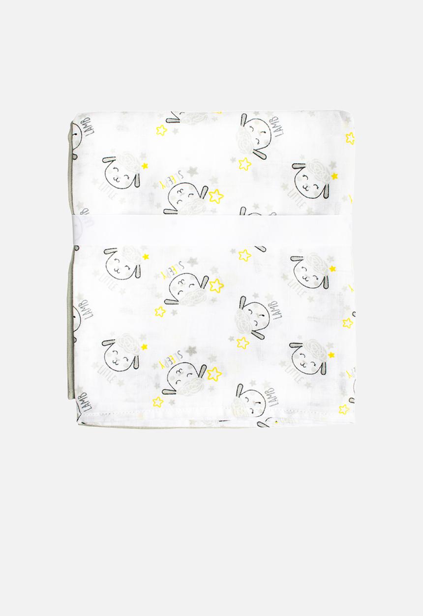 The Character Group (Legacy) - 2-pack sheep muslins - white/grey