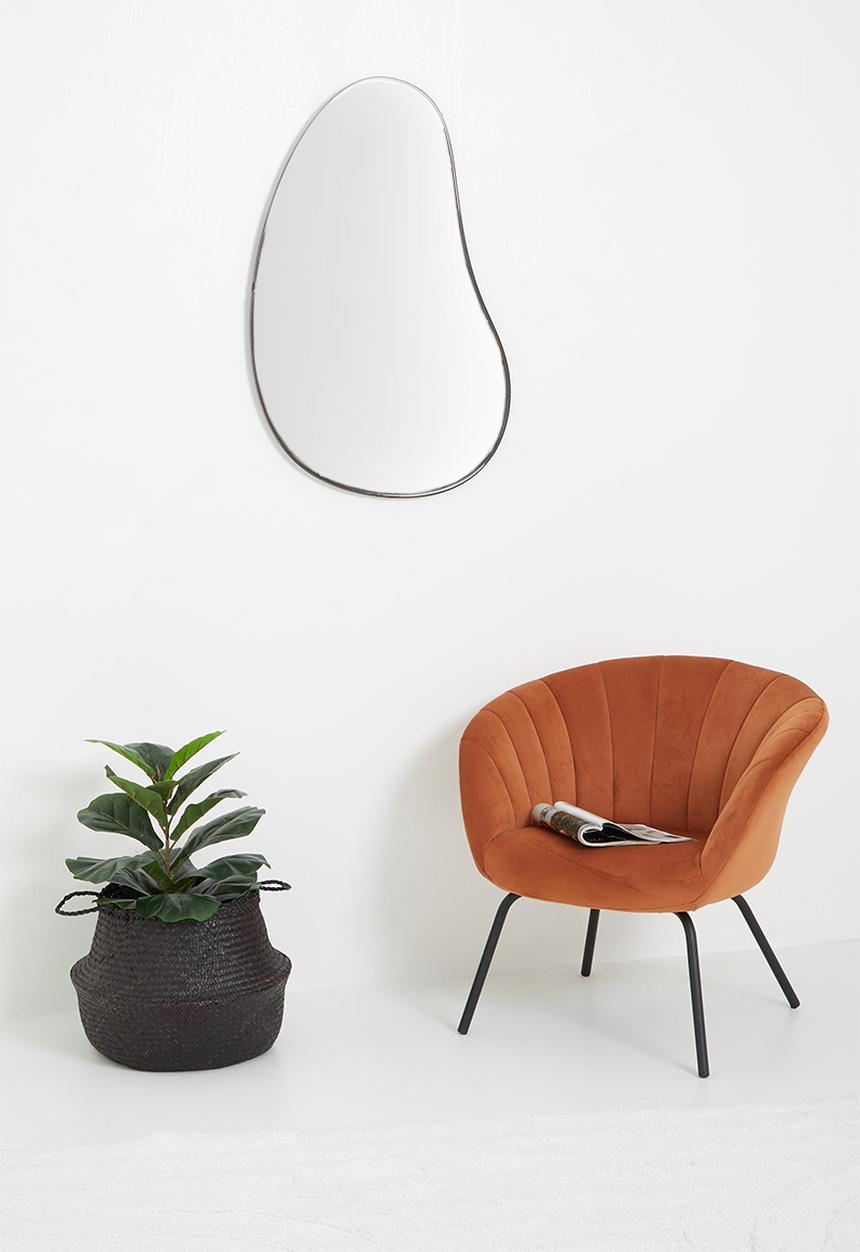 Umbra - Hubba pebble mirror - titanium