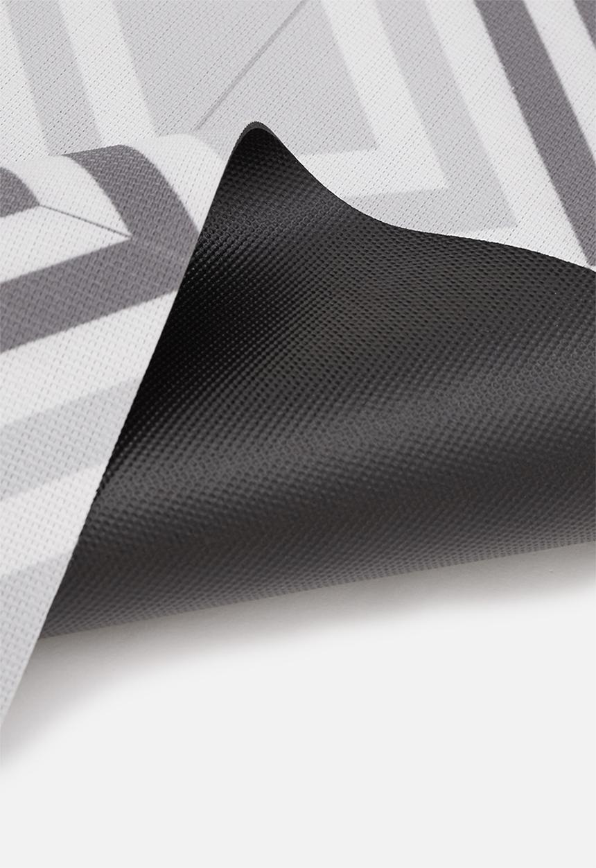 Fotakis - Geo diamond vinyl balcony runner - grey