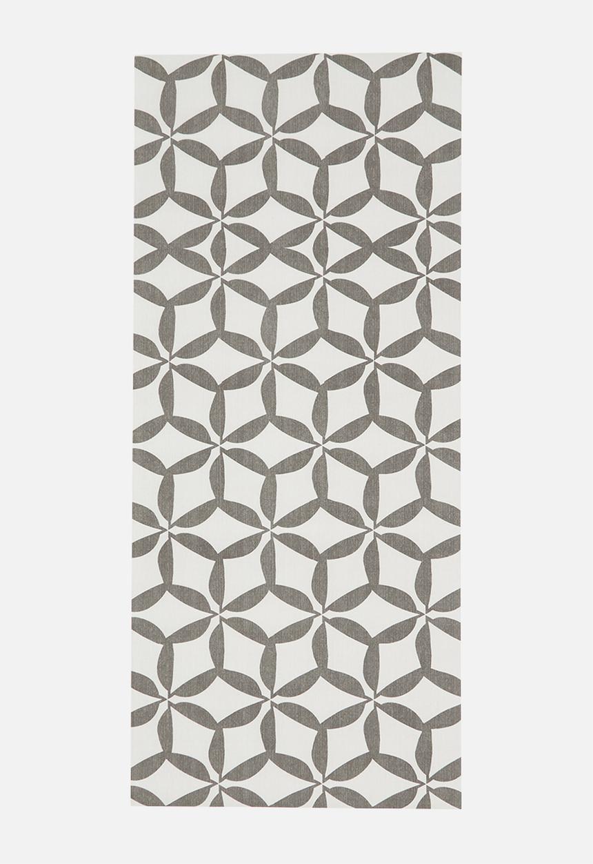 Fotakis - Kaleidoscope vinyl balcony runner - black