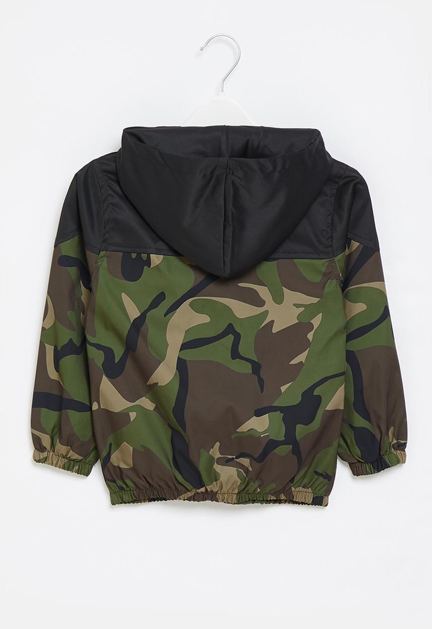 Pop Candy - Boys camo jacket - multi