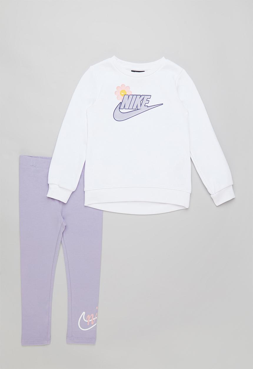 Nike - Nkg flower child pant set - purple dawn