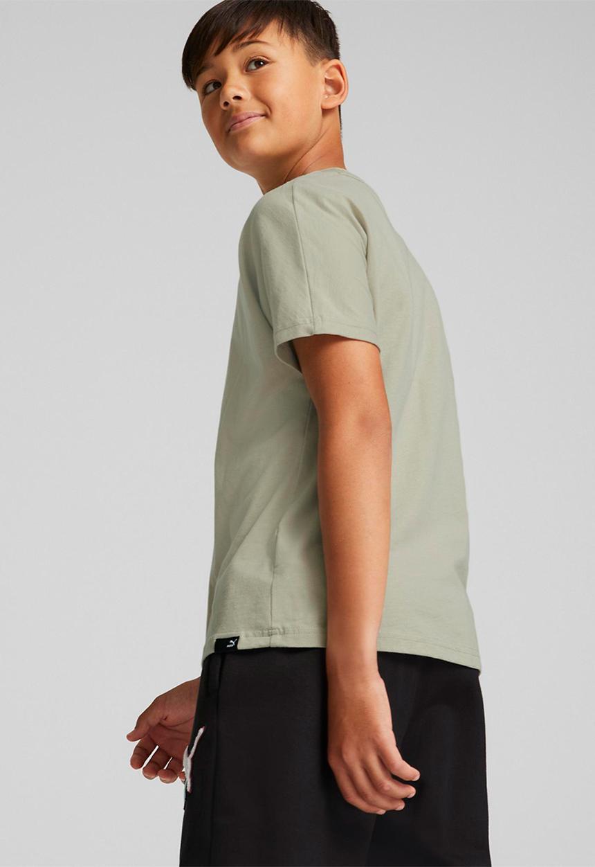PUMA - Classics matchers tee b - pebble gray