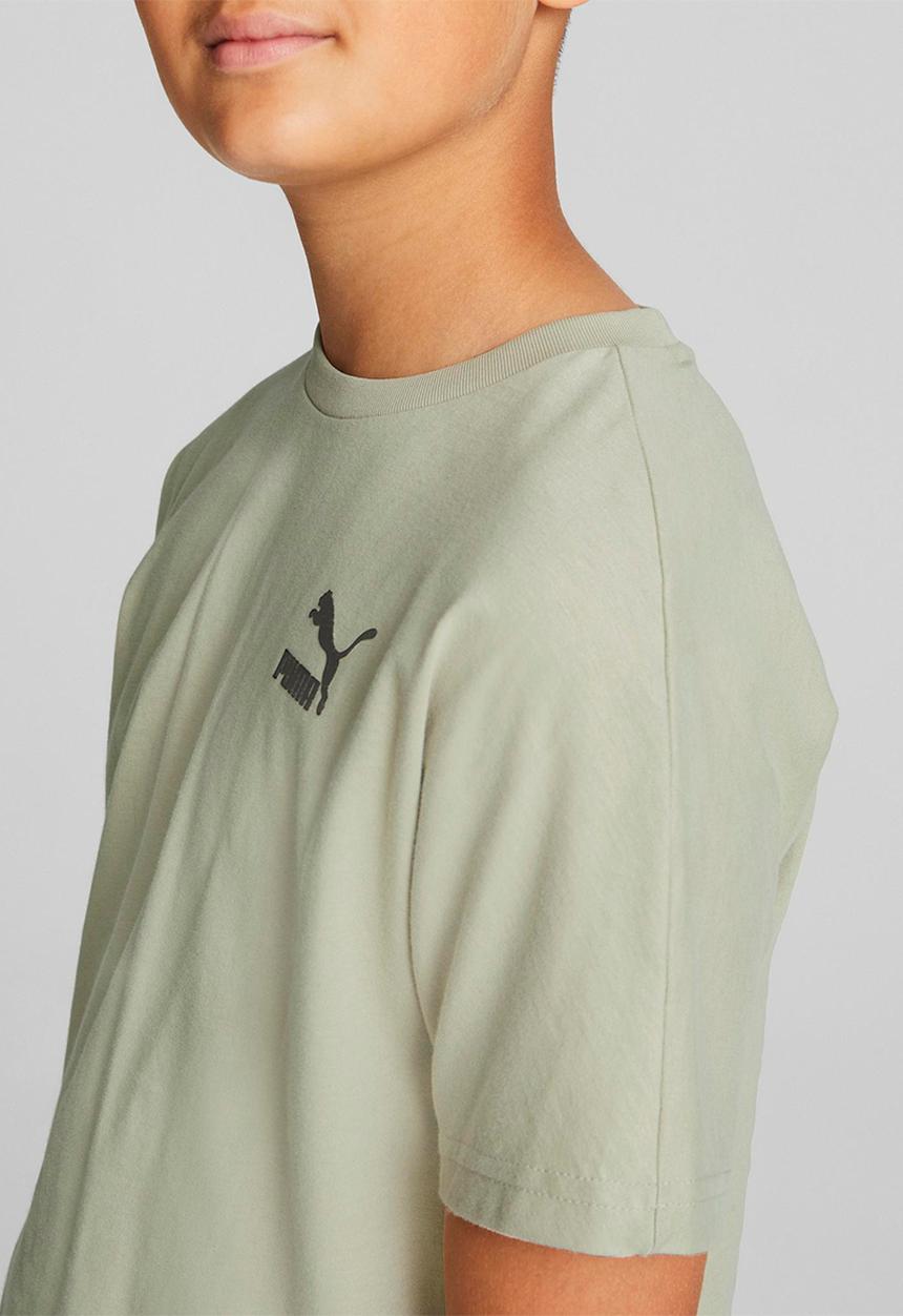 PUMA - Classics matchers tee b - pebble gray
