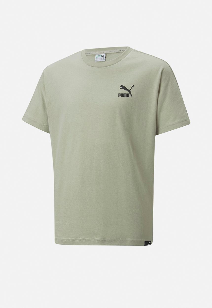 PUMA - Classics matchers tee b - pebble gray