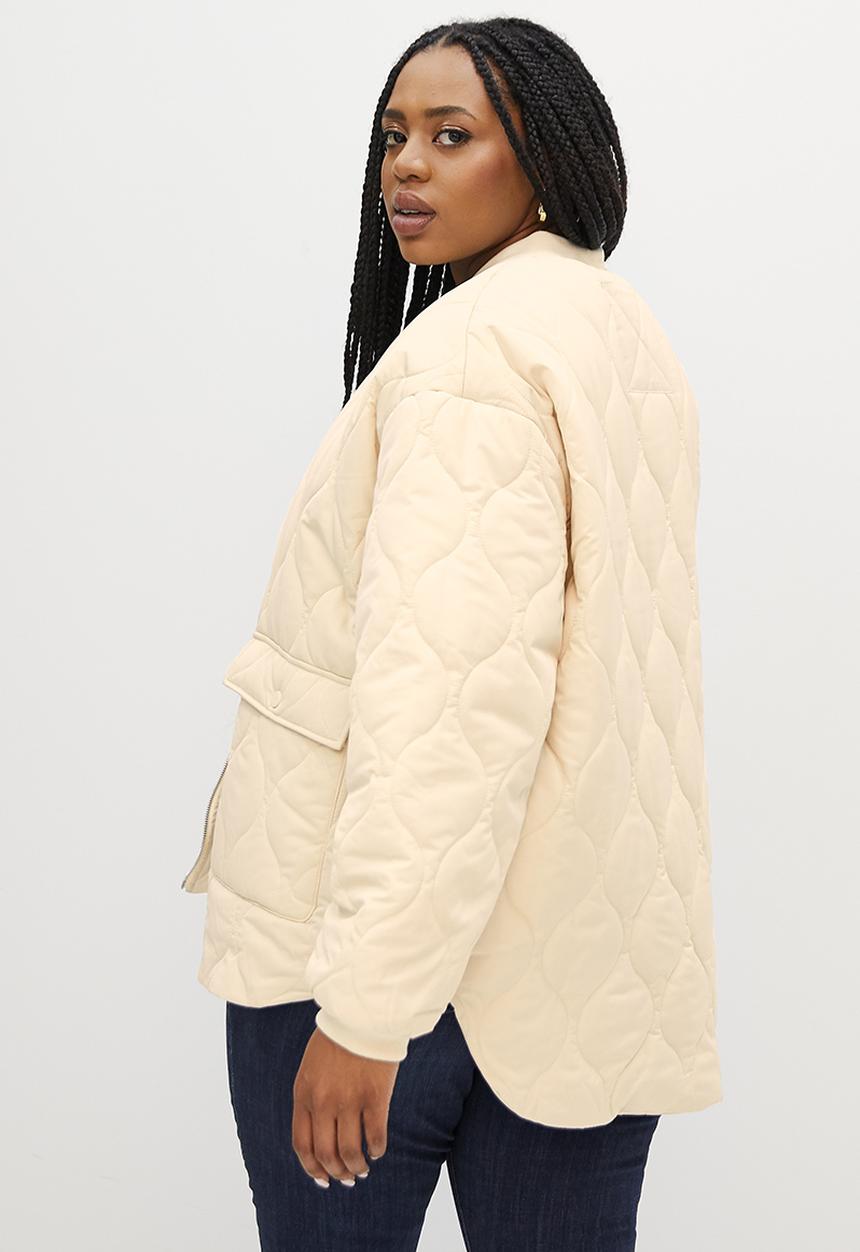 Superbalist - Quilted puffer - stone