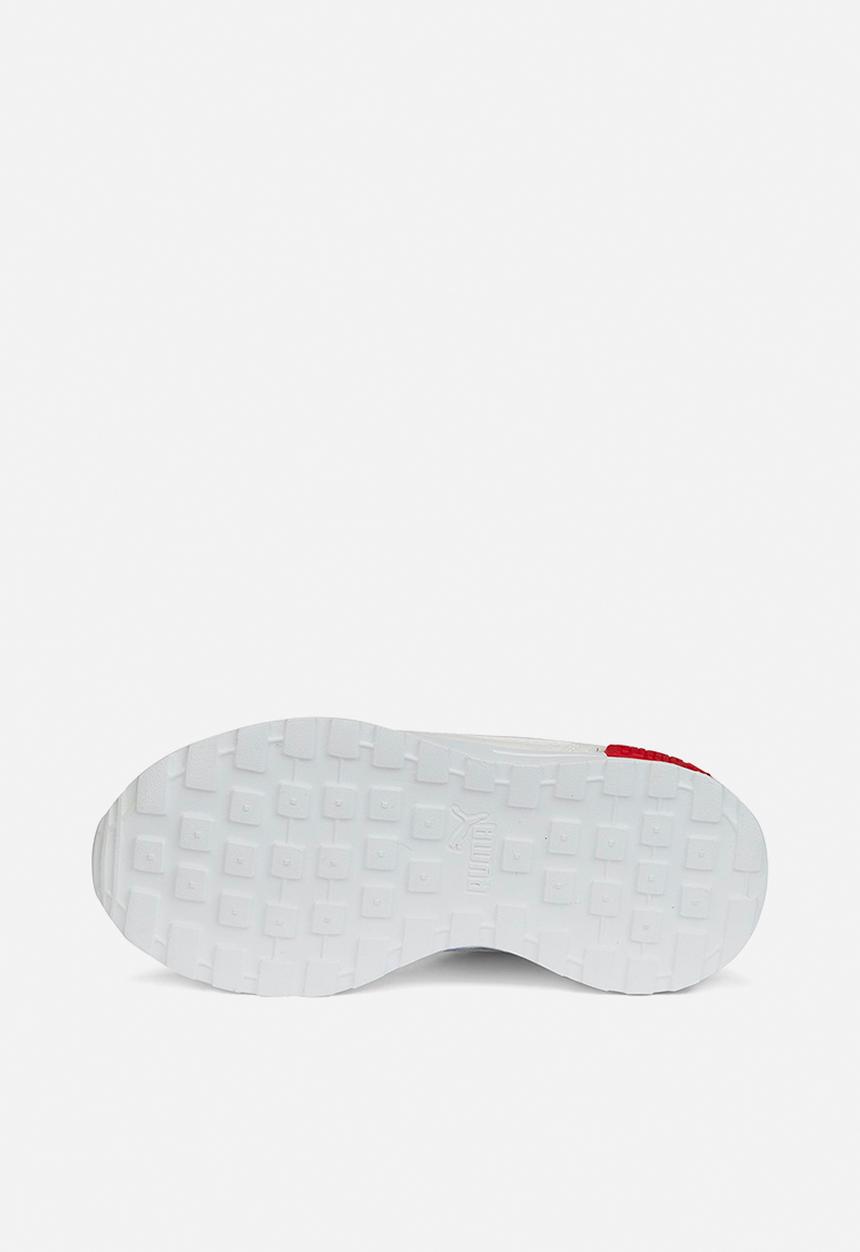 PUMA - Graviton ac ps - white/evening sky/high risk red