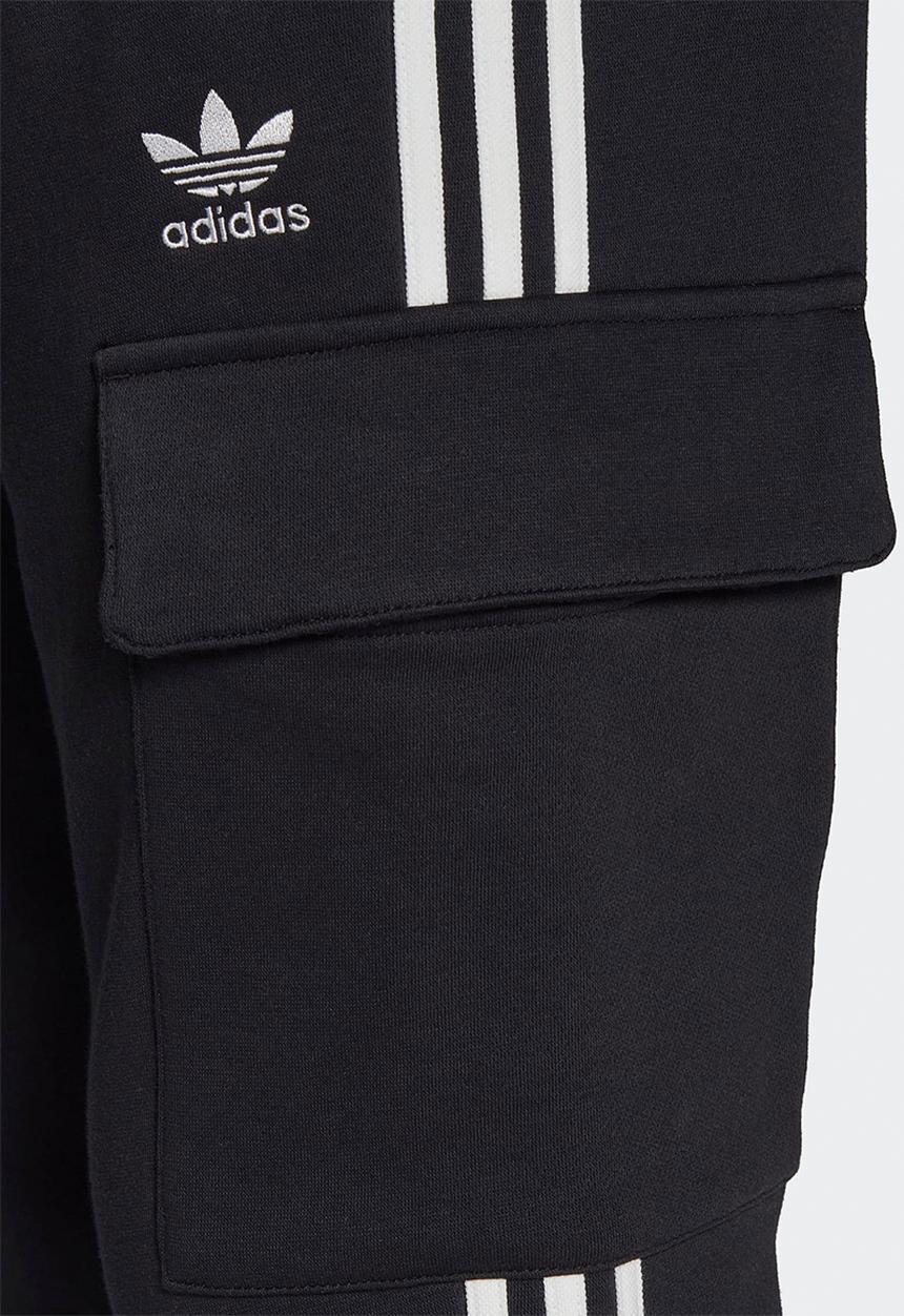 adidas Originals - Adicolor 3-Stripes Cargo Slim Joggers  - black