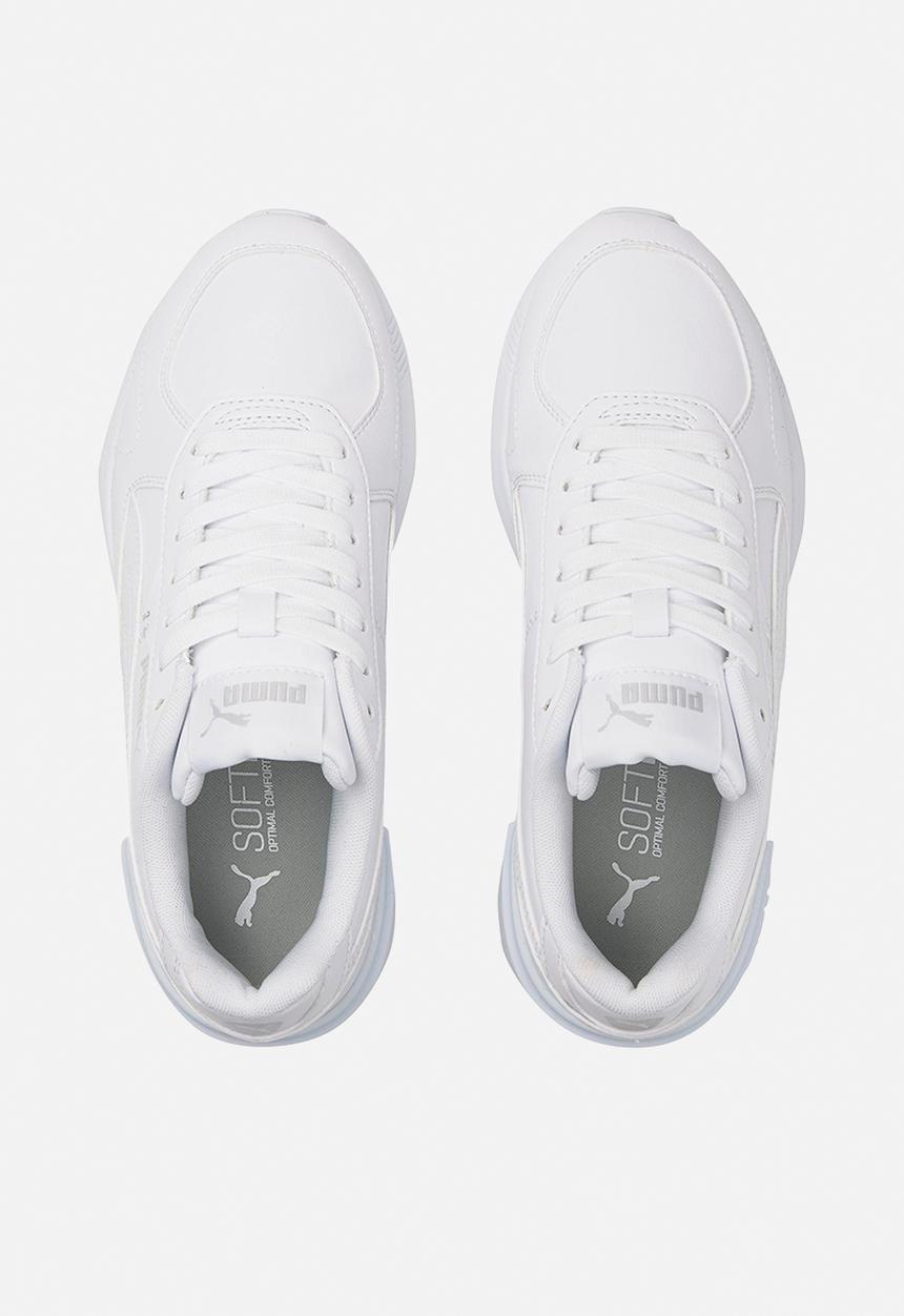 PUMA - Graviton sl jr -  white/gray violet