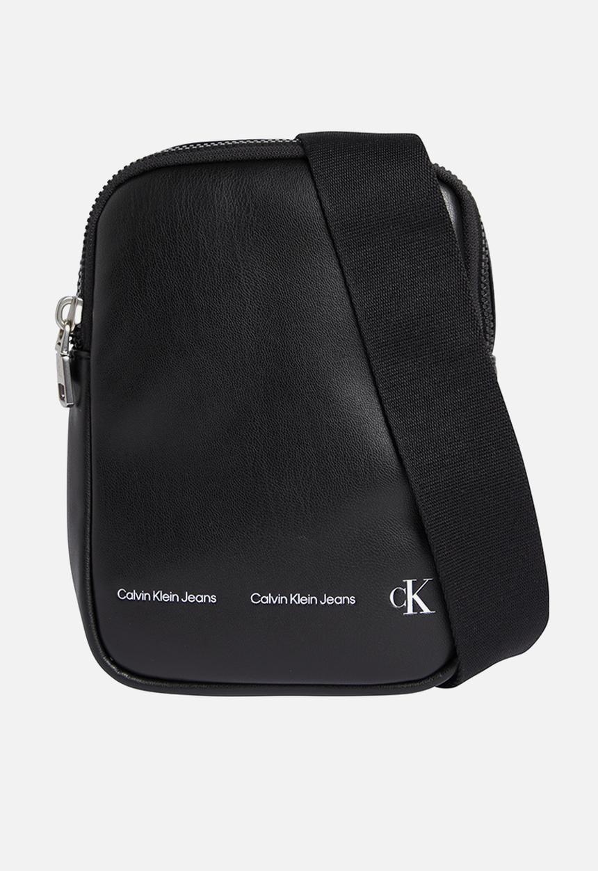 Calvin Klein - Logo stripe n/s phone xbody - black