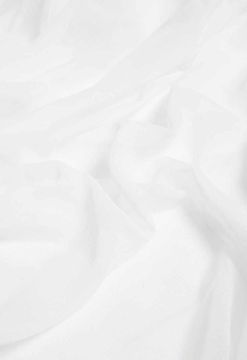 Design Collection - Le jardine eyelet sheer curtain - white