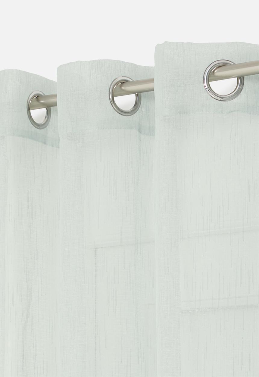 Design Collection - Le jardine eyelet sheer - sage blue