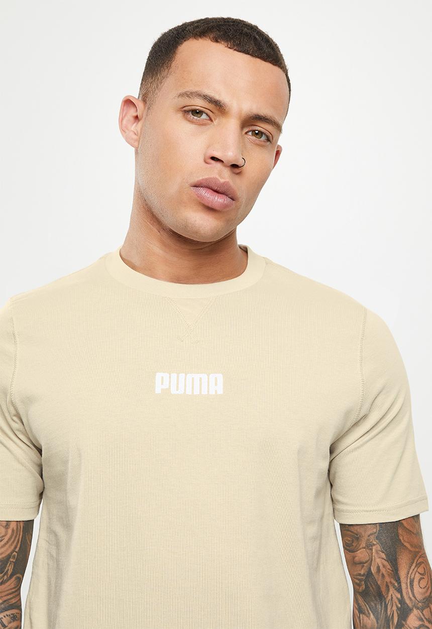 PUMA - Modern basics tee - putty