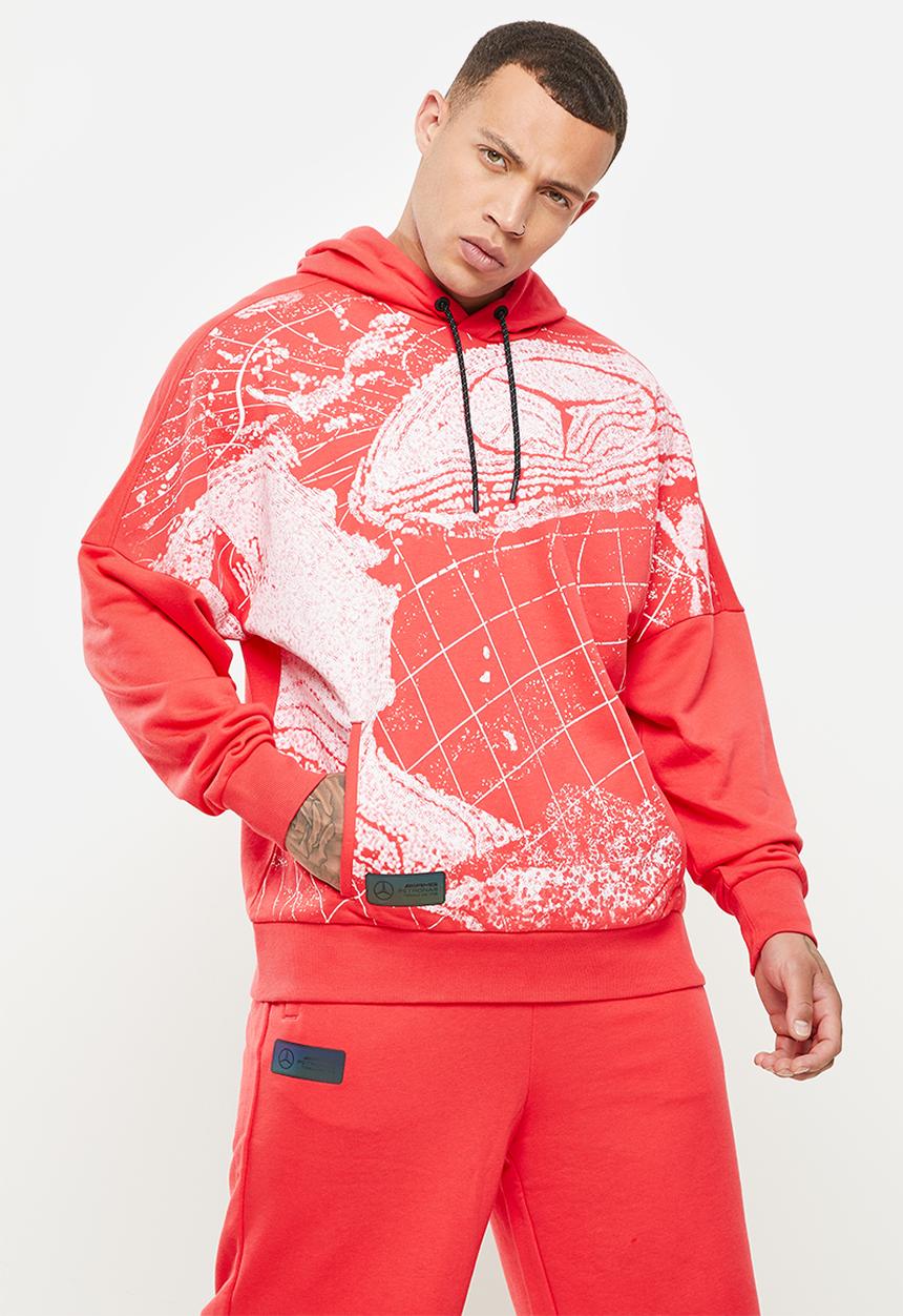 PUMA - Mapf1 statement hoodie - red
