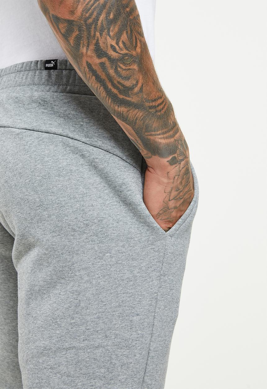 PUMA - Ess cargo pants - medium grey heather