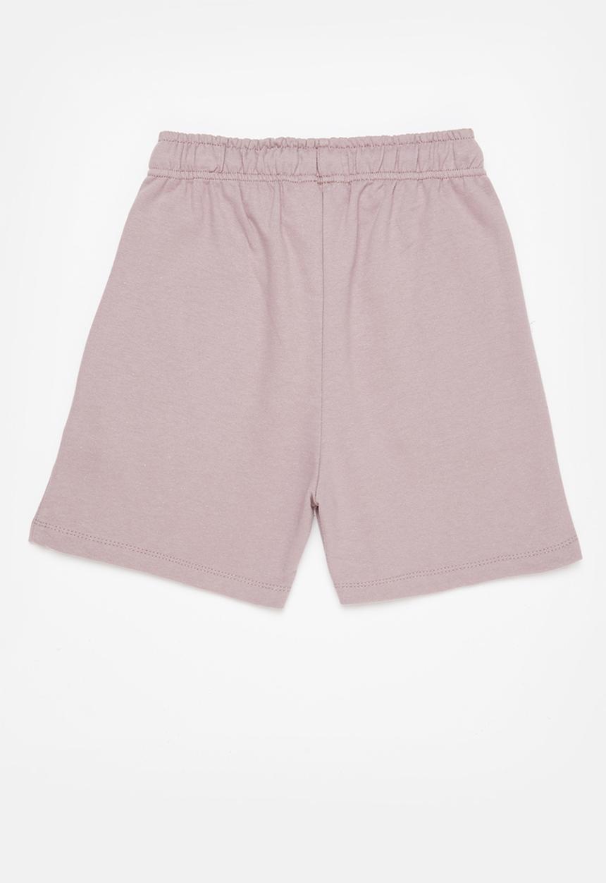 Superbalist - 2 Pack sweat short - navy & elderberry