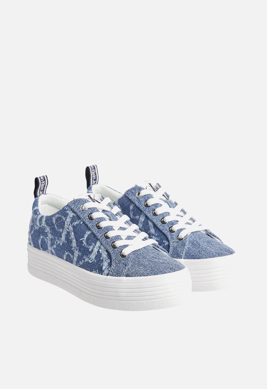 Calvin Klein - Flatform vulcanized 2 - denim blue aop