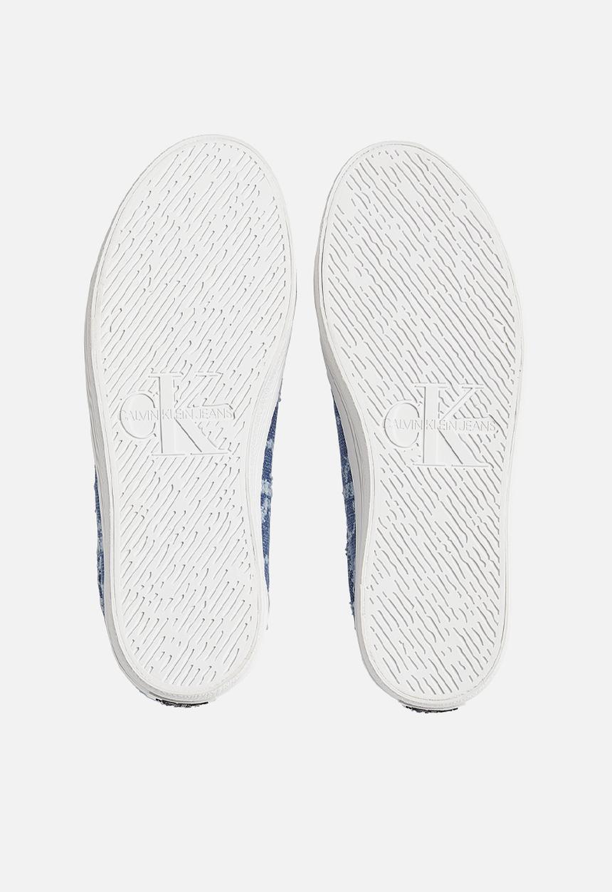 Calvin Klein - Flatform vulcanized 2 - denim blue aop