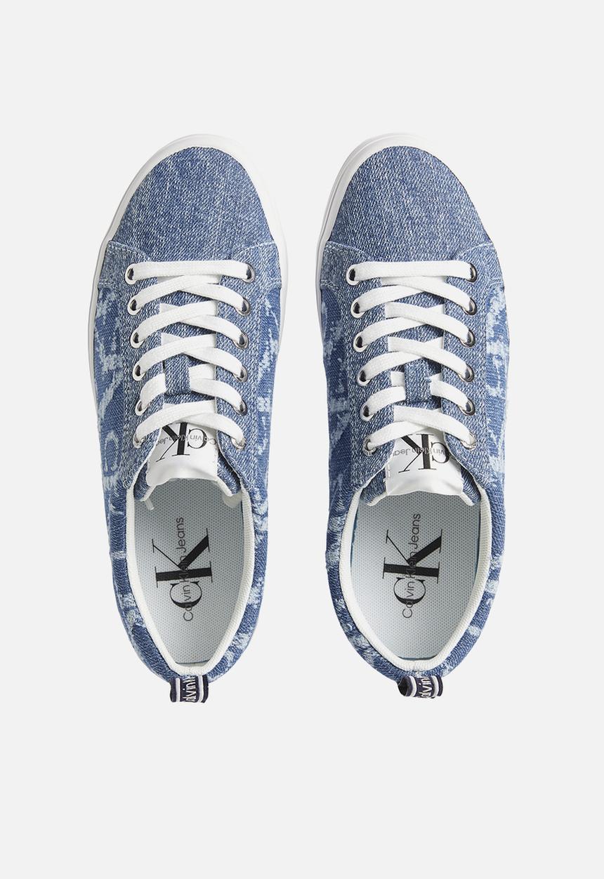 Calvin Klein - Flatform vulcanized 2 - denim blue aop