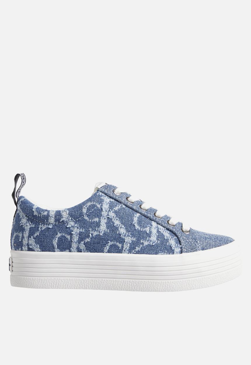 Calvin Klein - Flatform vulcanized 2 - denim blue aop