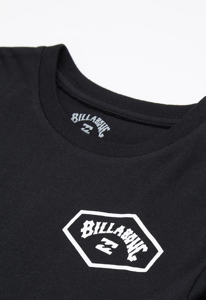 Billabong  - Exit arch short sleeve - black