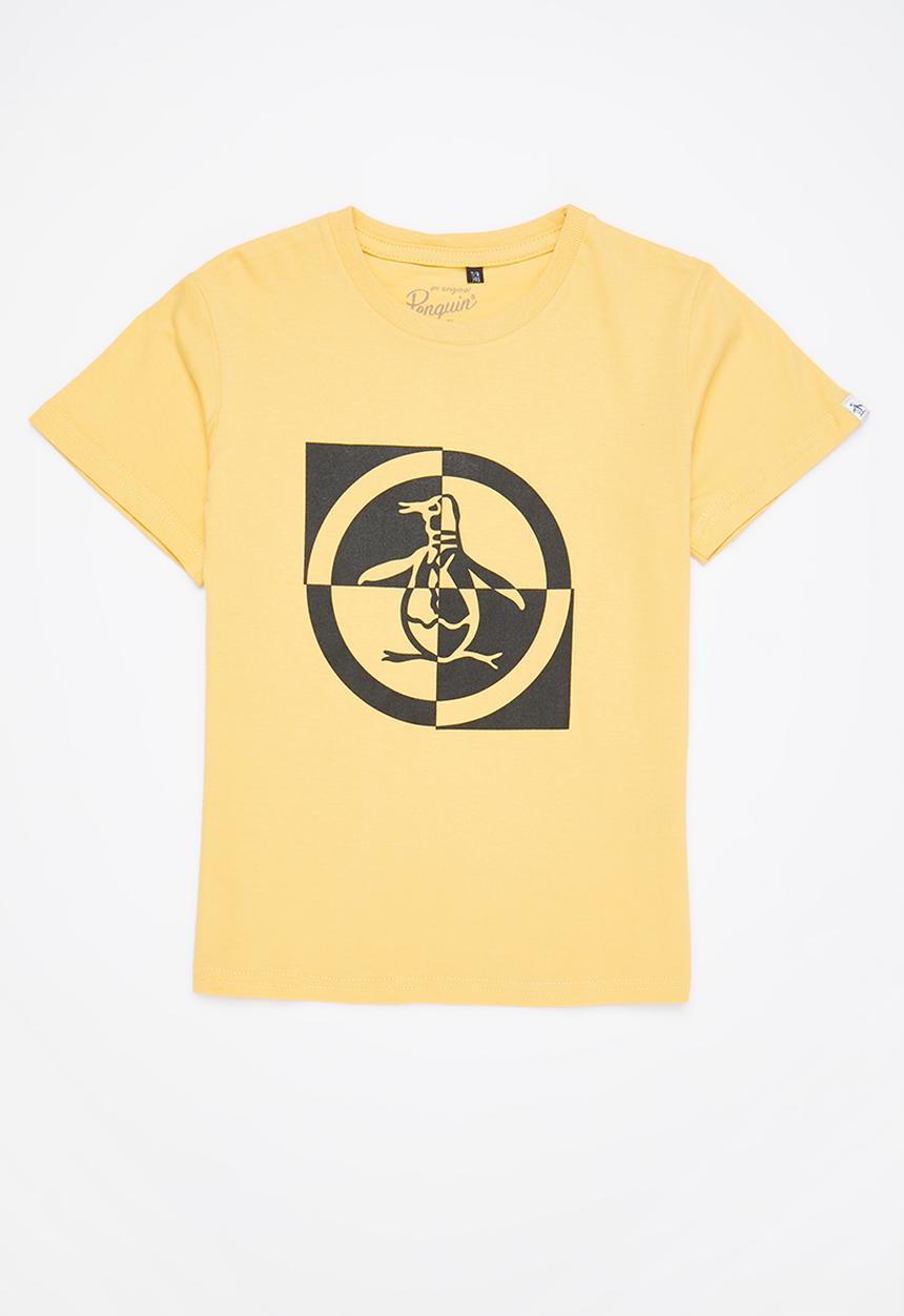 Original Penguin - Block tee - honey gold