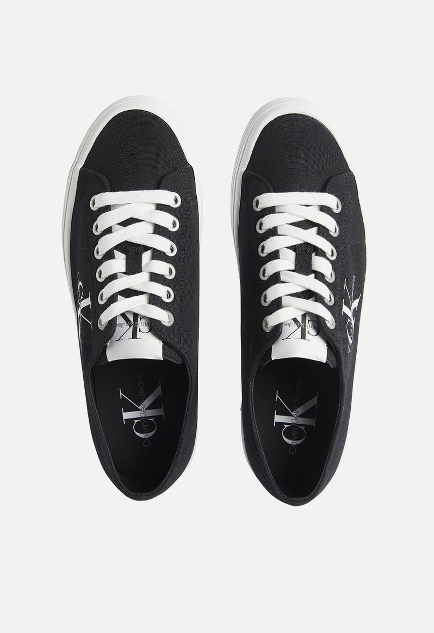 Calvin Klein - Vulcanized flatform laceup co - black