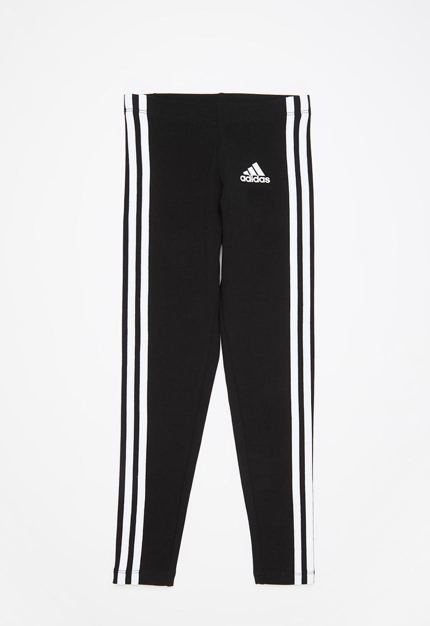 adidas Originals - Girls 3-stripes leggings - black & white