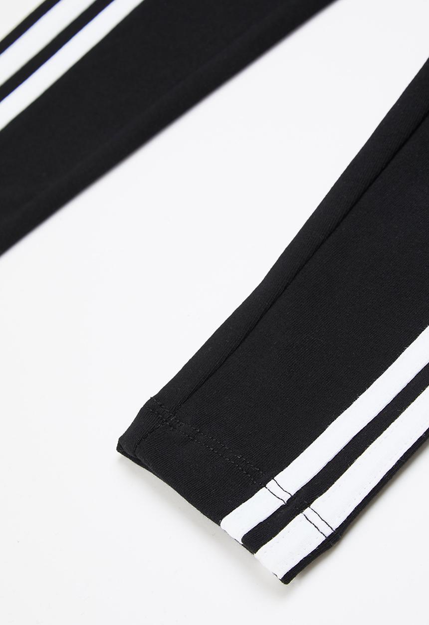 adidas Originals - Girls 3-stripes leggings - black & white