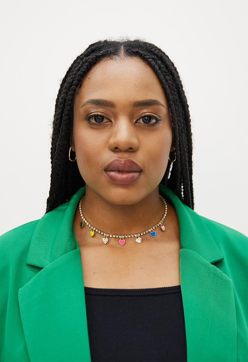 Superbalist - Heart charm necklace - multi