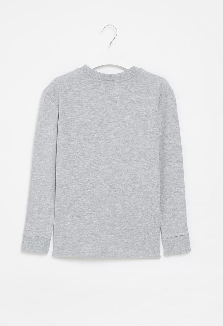 Rebel Republic - Graphic tee - grey melange
