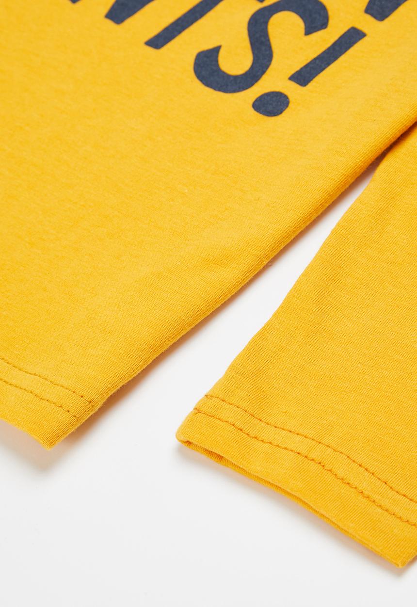 Rebel Republic - Long sleeve graphic tee - yellow