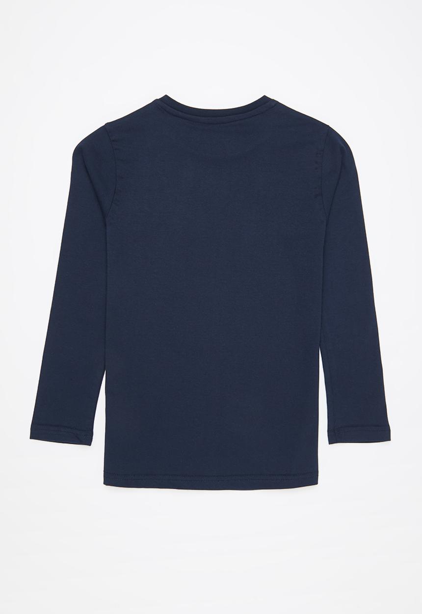 Rebel Republic - Long sleeve graphic tee - navy