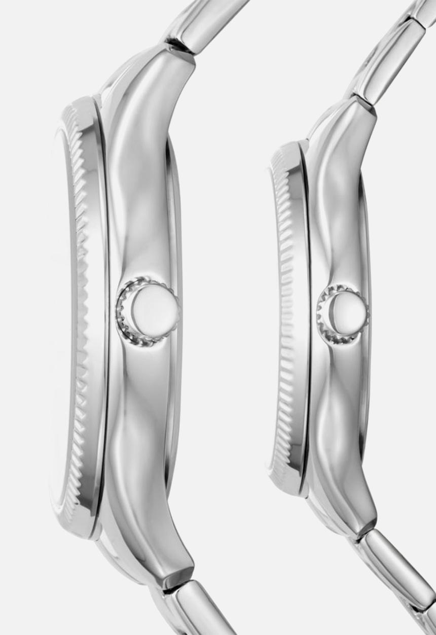 Fossil - Rye dress stainless steel - silver
