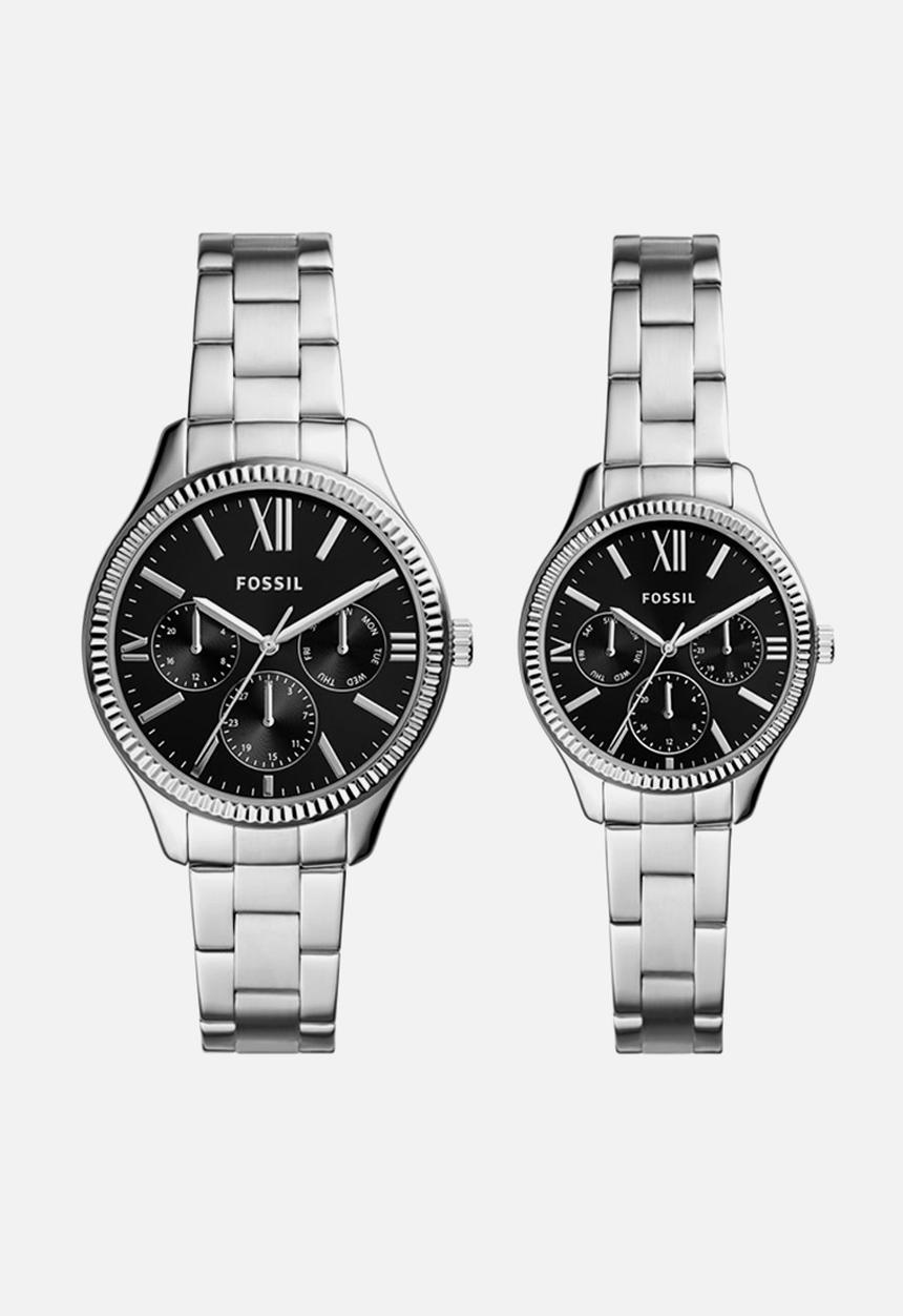 Fossil - Rye dress stainless steel - silver