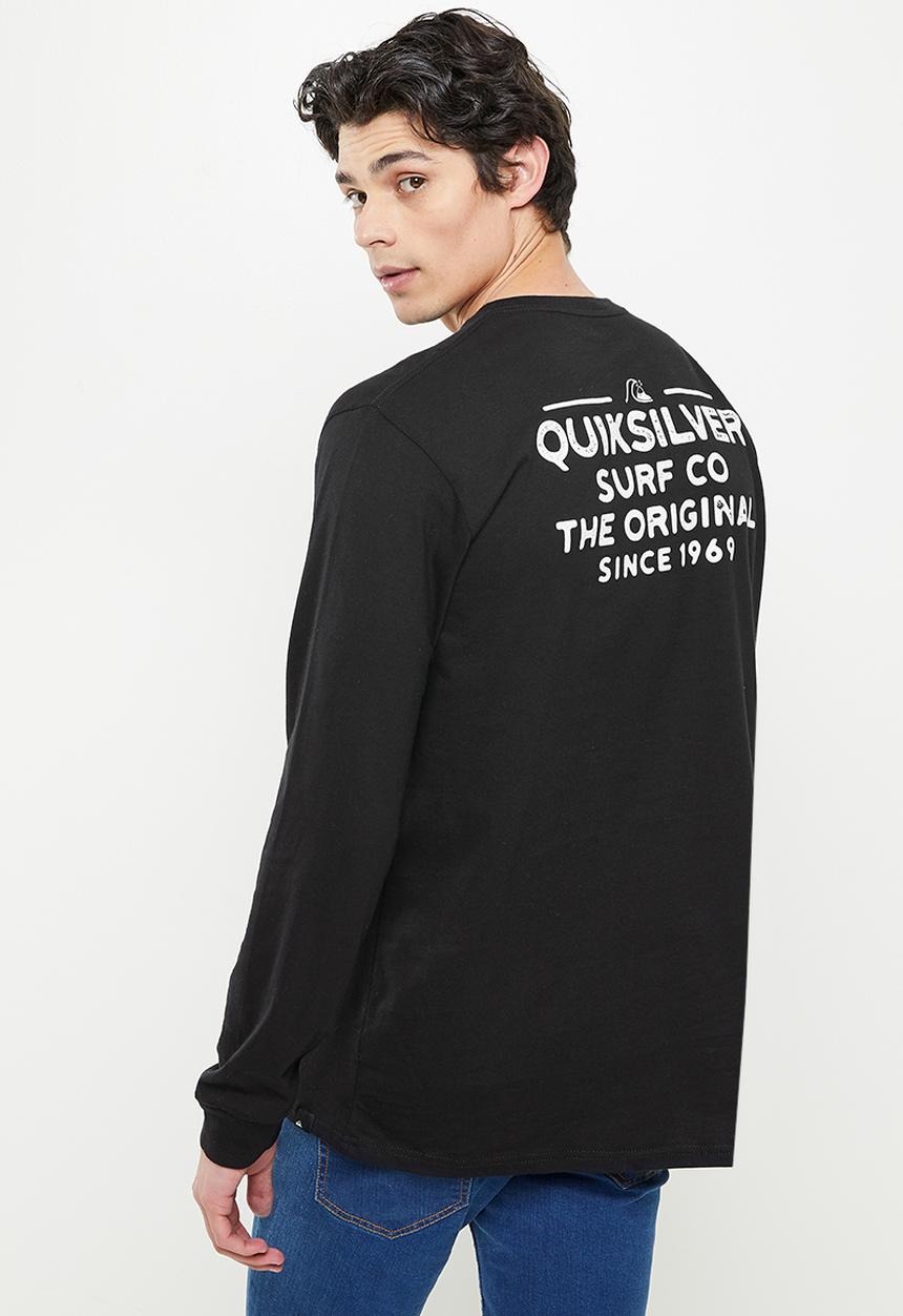 Quiksilver - Feeding line long sleeve - black