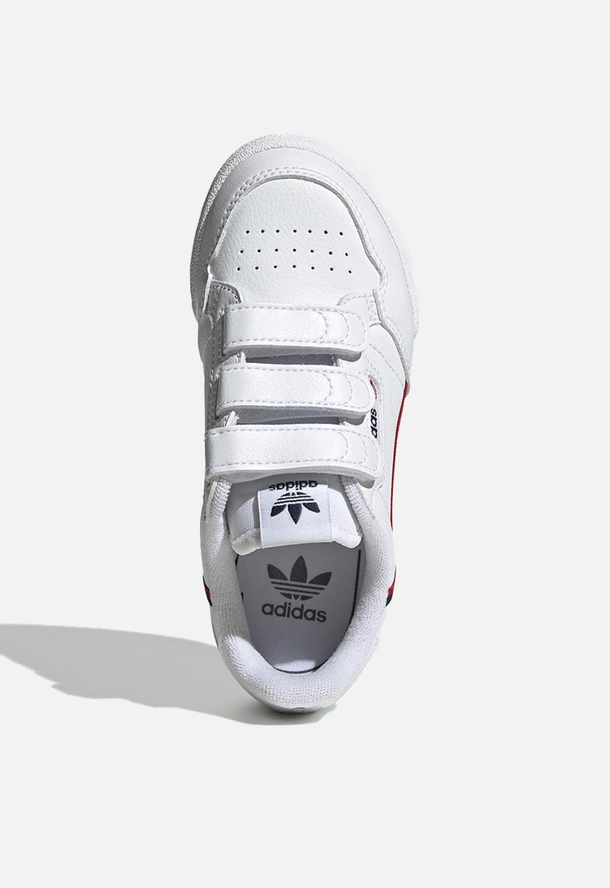adidas Originals - Continental 80 cf c - ftwr white/ftwr white/scarlet