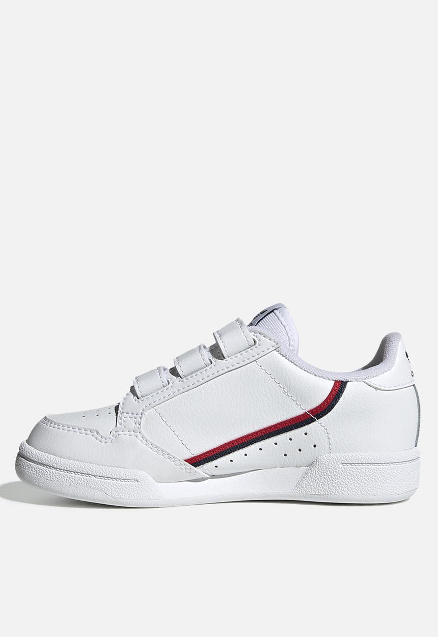 adidas Originals - Continental 80 cf c - ftwr white/ftwr white/scarlet