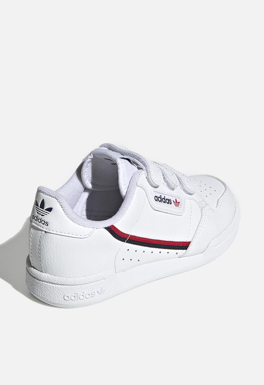 adidas Originals - Continental 80 cf c - ftwr white/ftwr white/scarlet