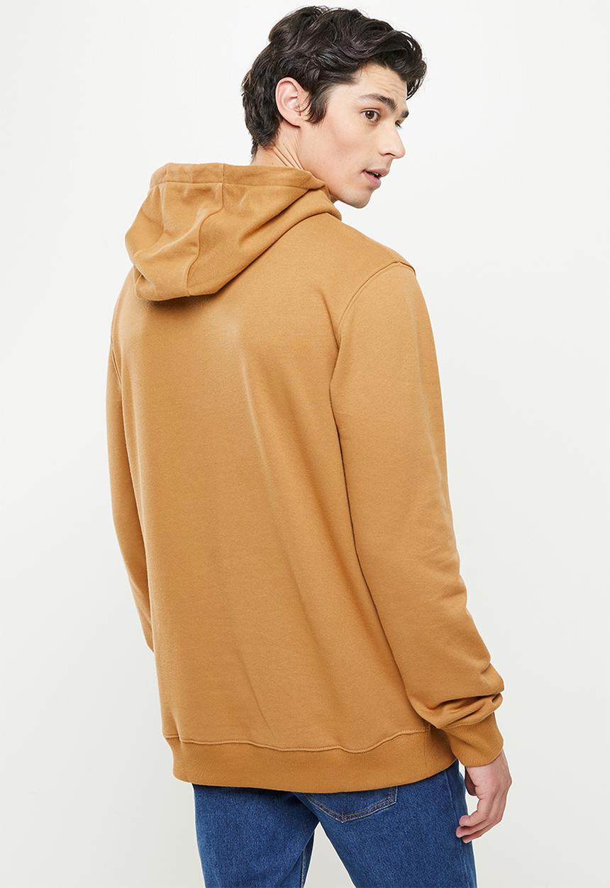 Quiksilver - Big logo hoodie - chipmunk