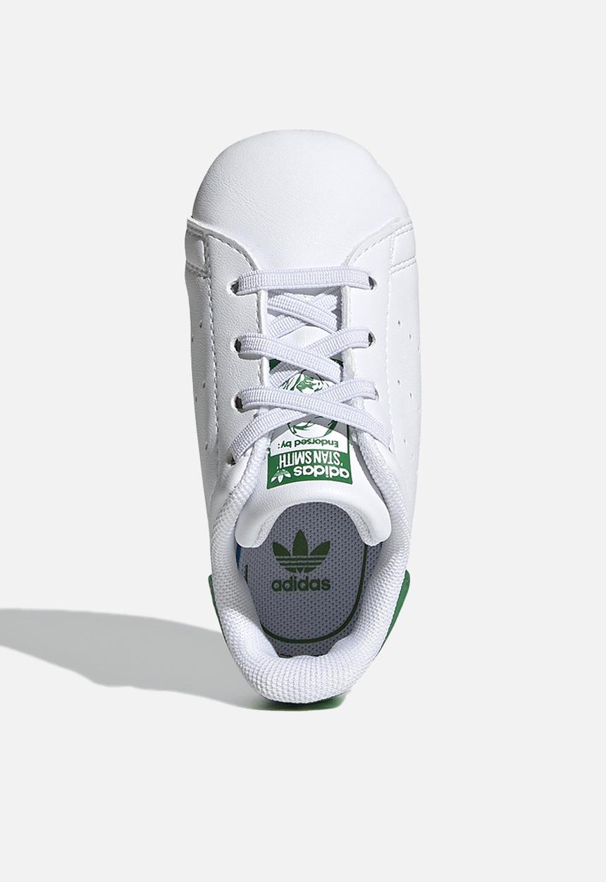 adidas Originals - Stan smith crib - ftwr white/ftwr white/ftwr green