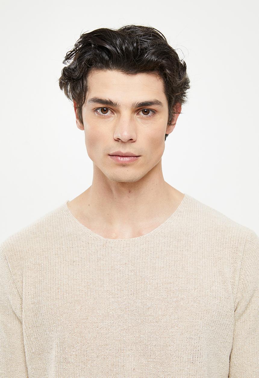 Trendyol - Carlio knit crew sweater - mink