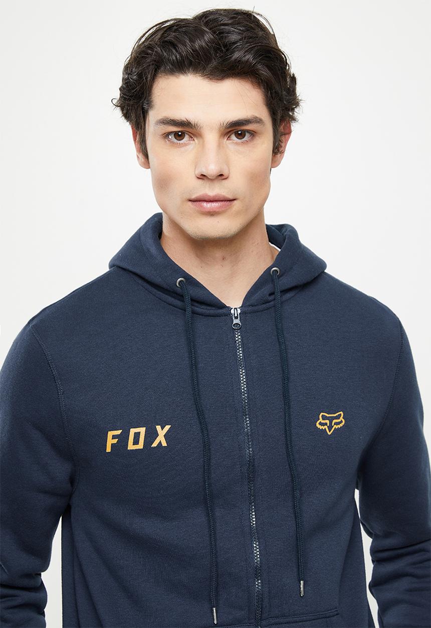 Fox - Baseline zip through fleece - navy