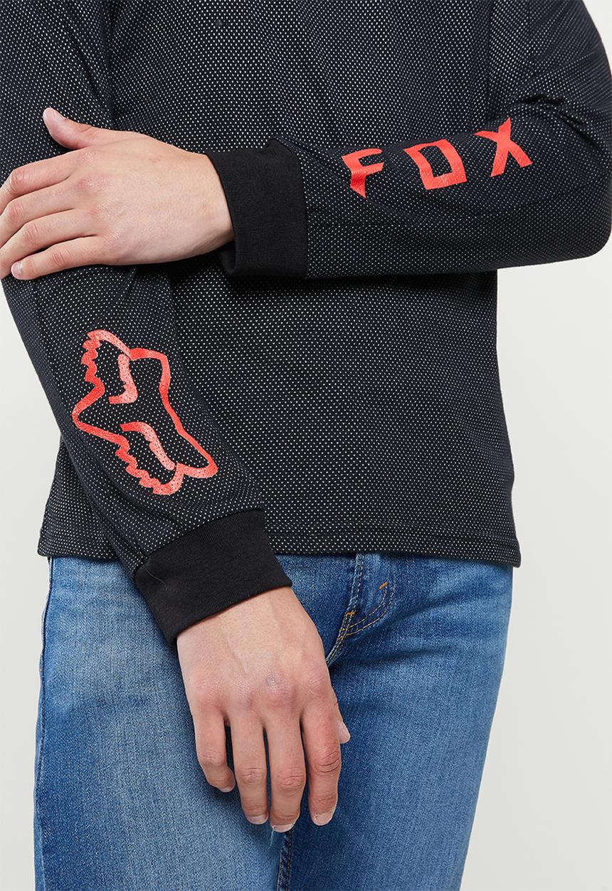 Fox - Merz airline long sleeve - black
