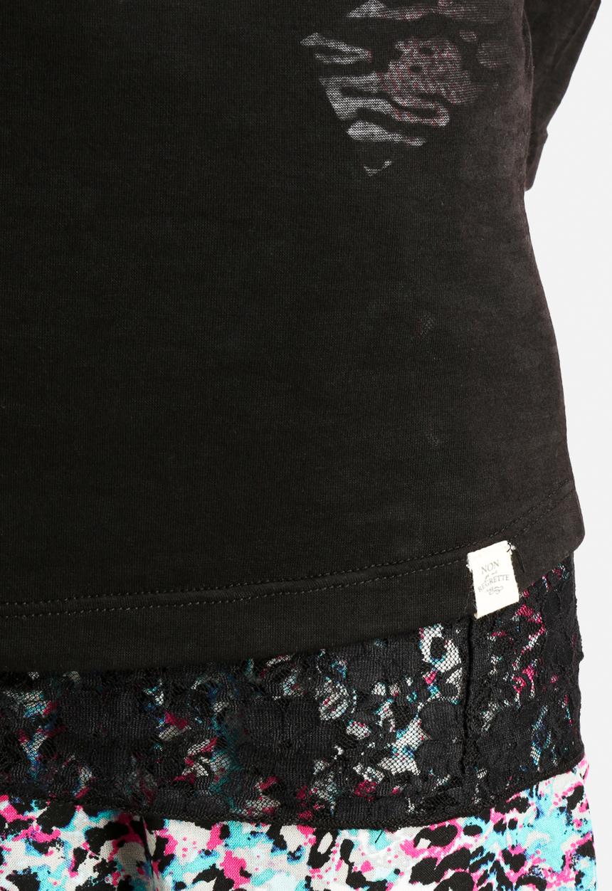ONLY - Teddy Double 3/4 Lace Top