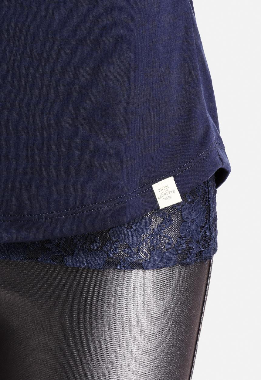 ONLY - Teddy Double 3/4 Lace Top