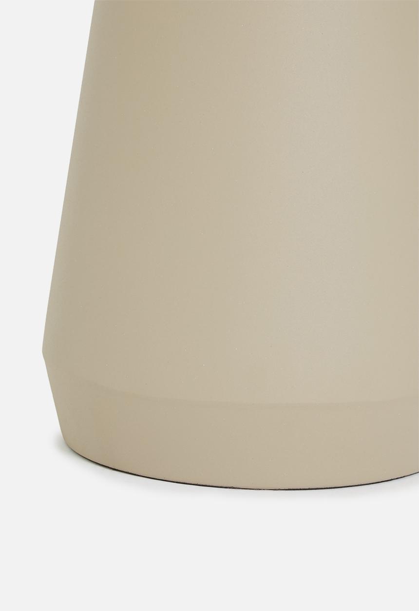 Sixth Floor - Ella side table - neutral & gold
