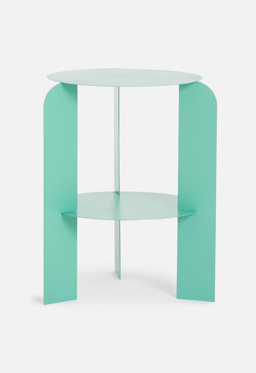 Sixth Floor - Abby metal side table - mint